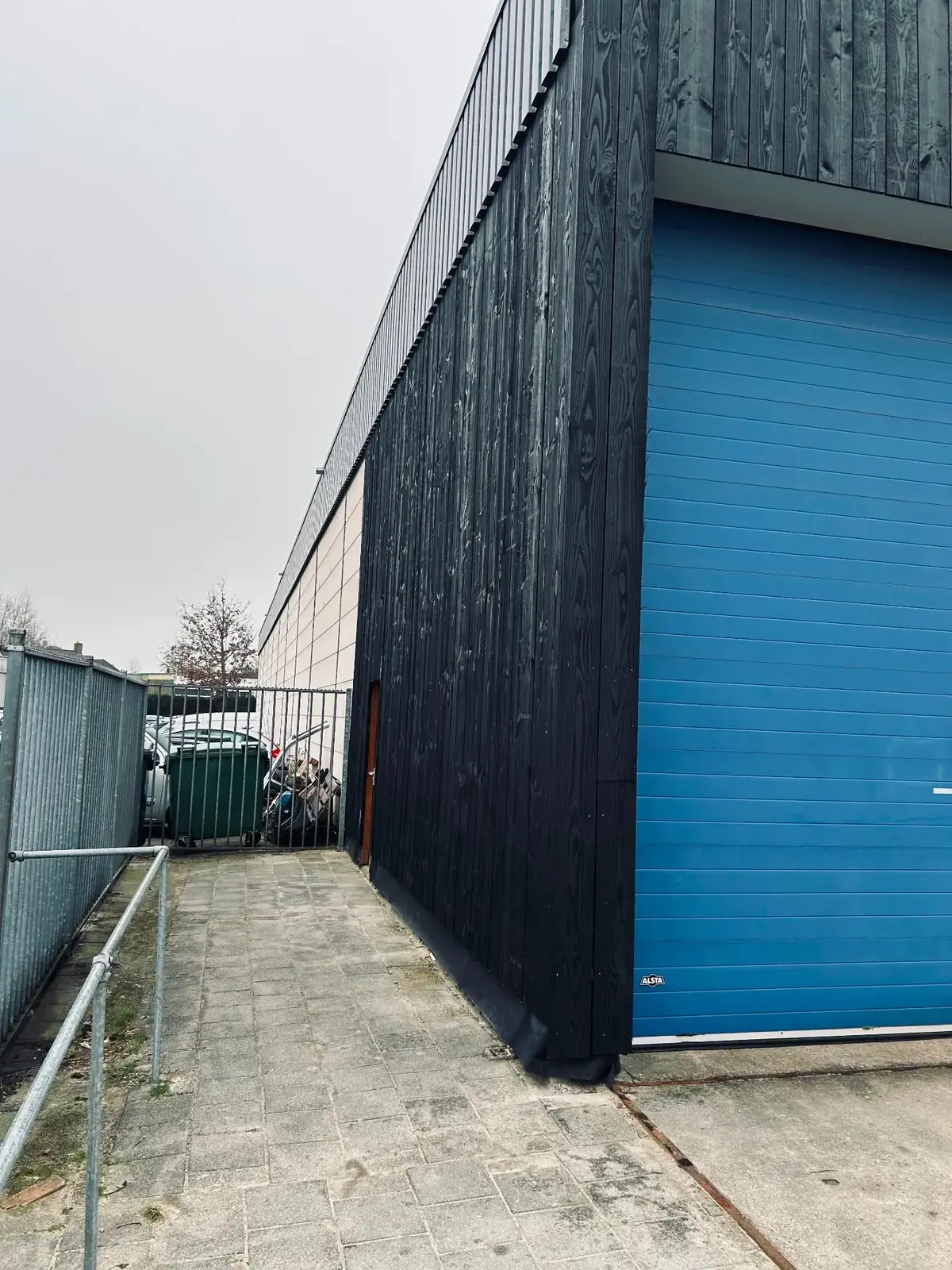 Gevelrenovatie Hout Centrum Roden. detail 3