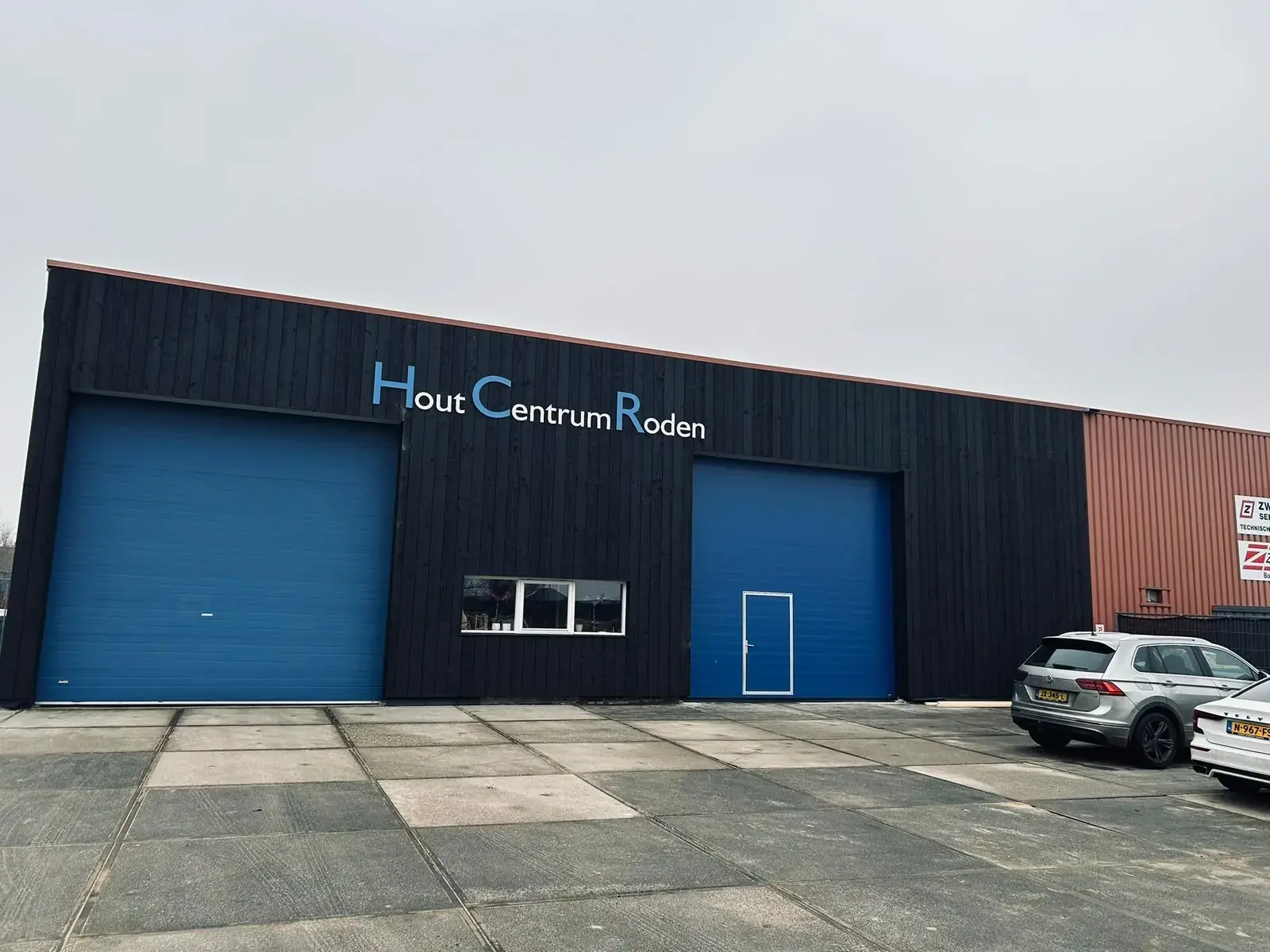 Gevelrenovatie Hout Centrum Roden
